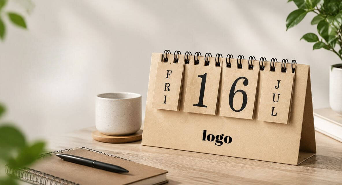Calendriers cartonnés personnalisés